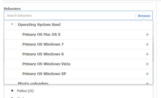 Segmentação por Sistema Operacional