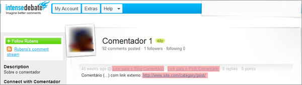 Intensedebate - tela 2