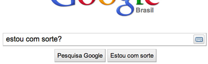 Páginas Indexadas - Estou com Sorte?