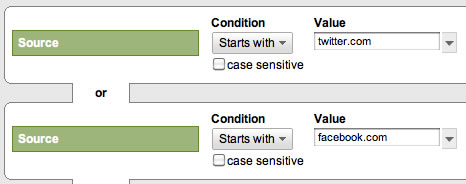 Segmento Avançado de Redes Sociais