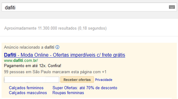 Extensão do Adwords para coleta de emails