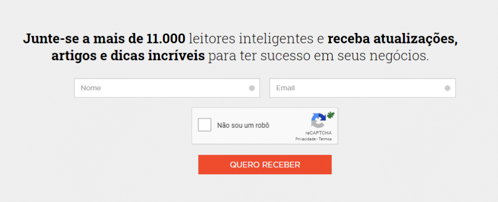 Newsletter Agência Mestre