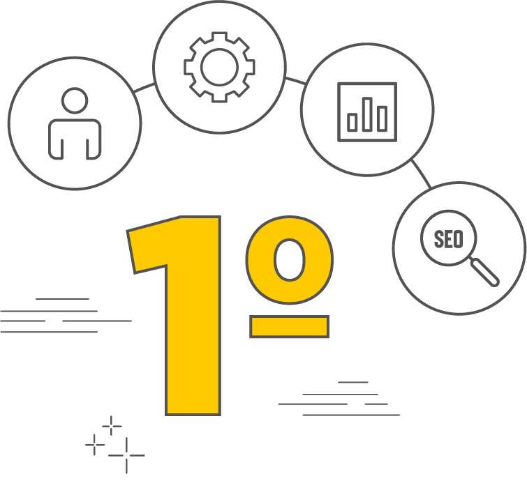 Imagem ilustrativa da primeira fase do Inbound Marketing da Agência Mestre