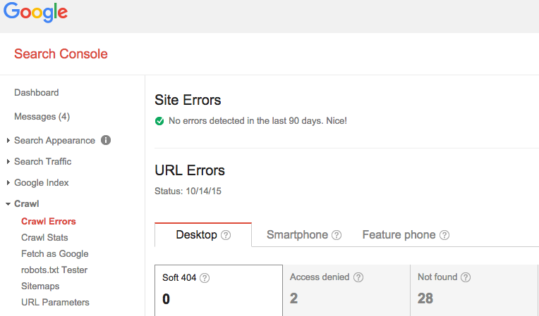 Rastreamento e Sitemaps - Google Search Console