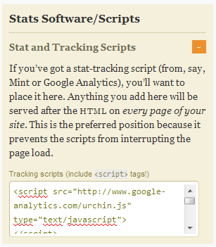 Google Analytics no Thesis