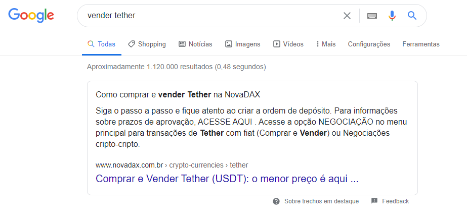 vender tether